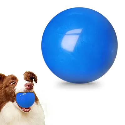 Immagine prodotto di Palla per cani DLDER, giocattolo per cani in gomma, 100% sicuro e non tossico, ideale per giochi in acqua