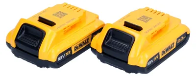 Produktbild von DeWalt DCB 183 D2 Akku Set 18 V 2,0 Ah / 2000 mAh Li-Ion 2 Stück - mit Ladestandanzeige
