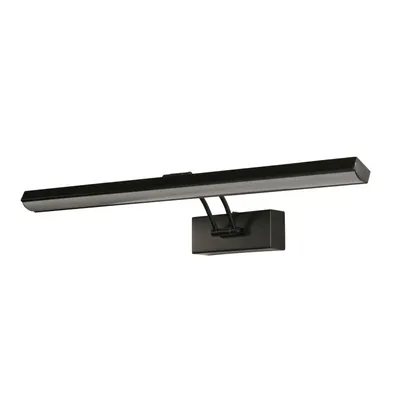 Produktbild von LED Bilderleuchte Aluminium verstellbar B: 60,5 cm mit Schalter Schwarz 3000 K warmweißes Licht 570 lm
