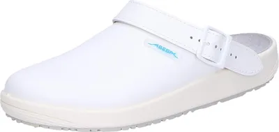 Produktbild von Abeba Berufsschuhe rubber OB Clog weiß CE SRC
