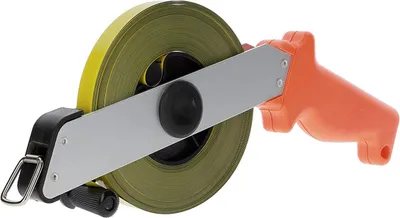 Produktbild von PRODIAMANT Maßband Länge 50m Maßbandbreite 13mm Alu Rollbandmaß Rollenmaß mit