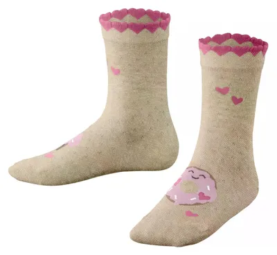 Produktbild von FALKE Uni Kinder Cute Pastries Socken Baumwolle atmungsaktiv