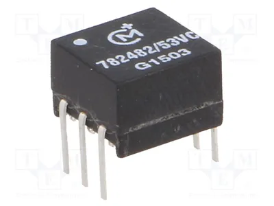 Immagine prodotto di 1 trasformatore: rivestito, 5VAC, 3,3V, modello 782482/53VC