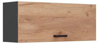 Zdjęcie produktu dla Szafka ścienna Vicco R-Line Dąb goldkraft/Antracyt 100 cm Płaski, Model 63163