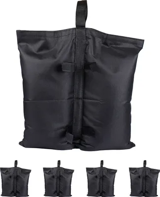 Produktbild von 3.04 Pavillon Beschwerer / Doppel Sandsäcke - 4er Set / jeweils ca. 37 x 35 cm - befüllbar mit Sand, Kies etc.