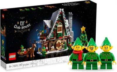 Zdjęcie produktu dla LEGO ICONS Domek elfów, Zestaw do budowania, 18 lat(a), Plastik, 1197 szt., 1,3 kg