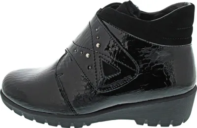 Produktbild von Waldläufer Kamela Klettstiefel Schwarz in Gr. 38.5