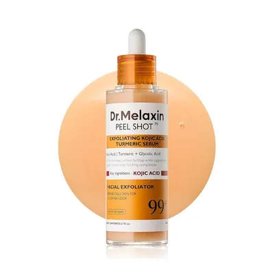 Produktbild von Dr. Melaxin Peel Shot Exfoliating Kojic Acid Turmeric Serum 80 ml