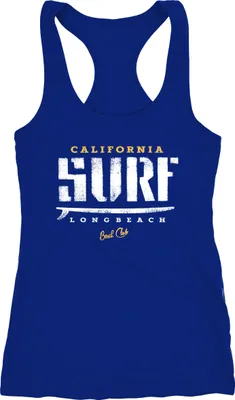 Produktbild von Damen Tank-Top Surfer Motiv Racerback Neverless® blau M