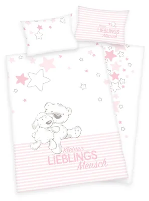 Immagine prodotto di Baby Best set biancheria da letto persona preferita rosa 100x135 cm