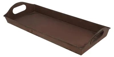 Immagine prodotto di Vassoio countryfield decorazione ruggine 38x16cm vassoio in metallo