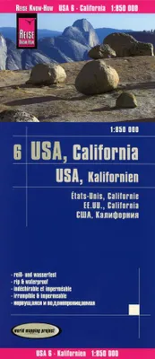 Obrázek produktu pro Reise Know-How Mapa USA 6, Kalifornie (1:850 000)
