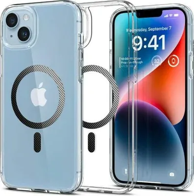 Image de Spigen ULTRA HYBRID MAG MAGSAFE IPHONE 14 PLUS KOHLEFASER Handyhülle