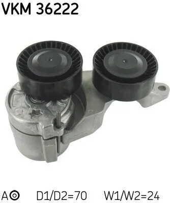 Produktbild von SKF VKM 36222 Spannrolle Keilrippenriemen für VOLVO V70 II (285) XC90 I (275) S60 I (384) XC70 Cross Country (295) S80 I (184)