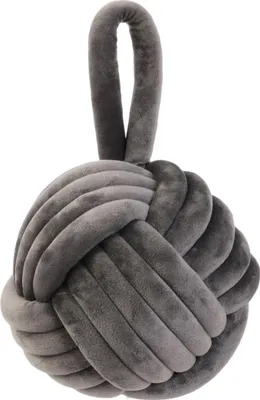 Produktbild von Home deco factory Turstopper Knopf - grau - 1,15 kg