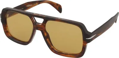 Produktbild von David Beckham DB 7151/S Brown horn 55/17/145 Herren Sonnenbrillen