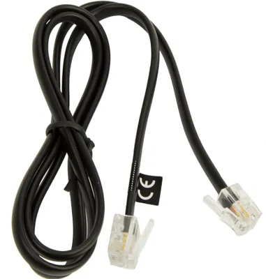 Produktbild von Jabra 8800-00-101 Telefonkabel Schwarz