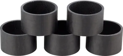 Obrázok produktu pre Whisky Carbon Spacer, 1 1/8"/28.6, 20mm, 5 ks, matný karbón UD