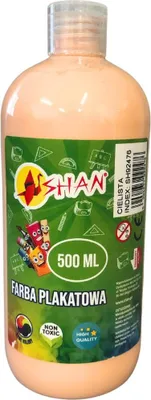 Zdjęcie produktu dla Farba plakatowa cielista 500 ml Shan
