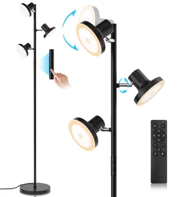 Obrázok produktu pre Stojaca lampa do obývačky - 36W stmievateľná s diaľkovým ovládaním