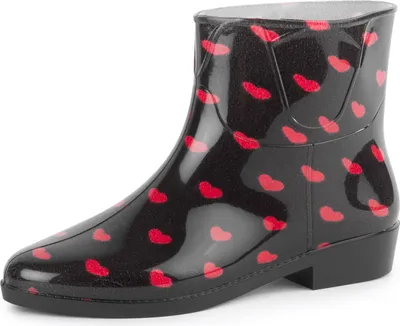 Produktbild von Ladeheid Damen Kurze Gummistiefel Stiefeletten bunt Regenschuhe wasserfest mit Muster LAZT201802 (Muster-13, 41 EU)