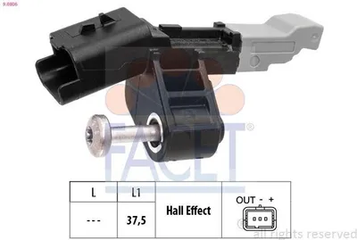 Produktbild von FACET 9.0806 Kurbelwellensensor Impulsgeber für OPEL Corsa F