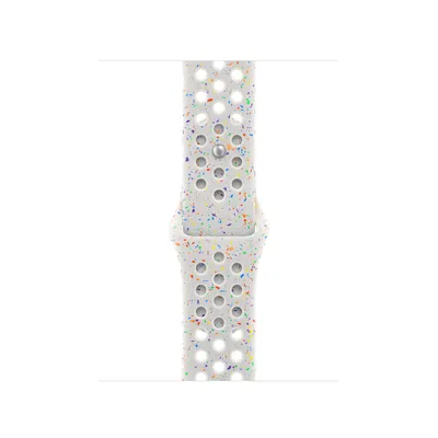 Immagine prodotto di Apple MYJM3ZM A accessorio indossabile intelligente Band Platino Fluoroelastomero