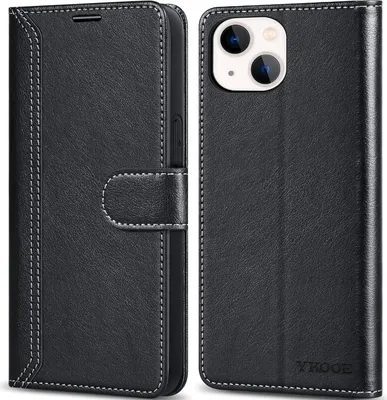 Immagine prodotto di Custodia per iPhone 13 6.1 nera pieghevole resistente