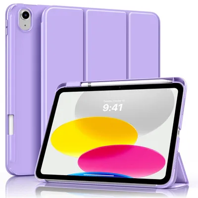 Produktbild von MoKo Schlankes Hülle für iPad A16 11 Zoll, iPad 11./10. Gen, Lila