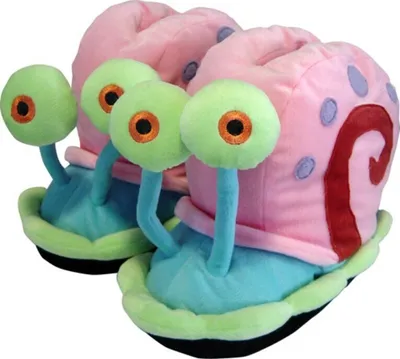 Produktbild von SpongeBob Schwammkopf - 3D Hausschuhe Gary XS(32/34)