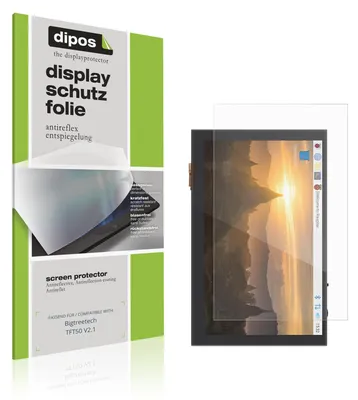 Image de 4x Film de protection d'écran pour Bigtreetech TFT50 V2.1 protecteur antireflet dipos