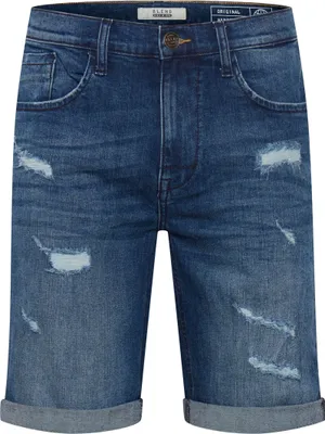 Produktbild von BLEND BHDeniz Herren Jeans Shorts Kurze Denim Hose mit Destroyed-Optik und Stretch