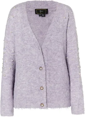 Produktbild von NAEMI damen strickjacke - lila, XS/S