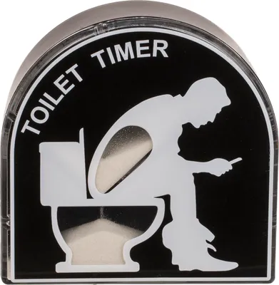 Produktbild von Toilettengänger Sanduhr Scherzartikel