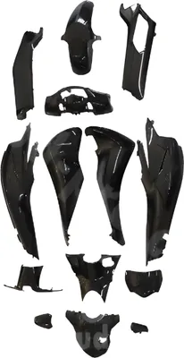 Produktbild von TNT Verkleidungskit 13 Teile Schwarz