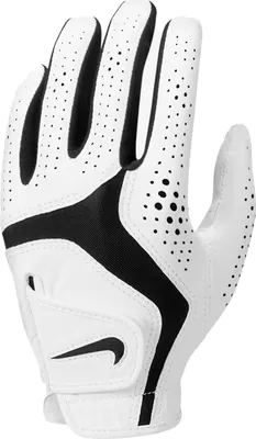 Produktbild von Nike - "Dura Feel X" Golfhandschuh für Damen, PolyurethanKunststoff, Polyester, Nylon, Elasthan CS2729 (L) (Weiß)