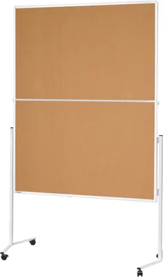 Produktbild von Magnetoplan Moderationstafeln klappbar Mobil 120x150cm - Braun