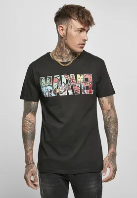 Obrázok produktu pre Tričko s logom Marvel čierne - XL