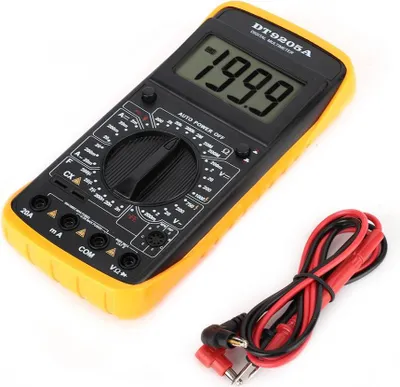 Immagine prodotto di multimetro digitale LCD misuratore di corrente AC / DC volt DT9205A