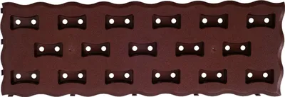 Zdjęcie produktu dla Brązowa kratka trawnikowa, podkładka pod kratkę 60x20 cm