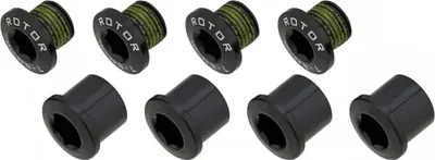 Produktbild von Rotor Road 4 Kettenblattschraubensatz Silber Silber One Size