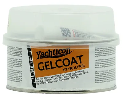 Produktbild von YACHTICON Gelcoat Spachtel styrolfrei 250 g RAL 9010 reinweiß