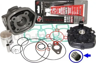 Produktbild von 50 Zylinder KIT KOLBEN DICHTUNGEN Kopf Set für Aprilia SR 50 FUNMASTER abBj04 Zylinderkit Zylinderkit Zylinderkit
