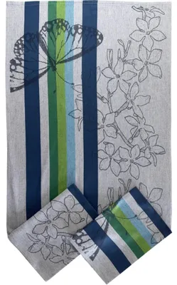 Obrázok produktu pre Extra savý uterák 50x70 cm Motýli 3 ks