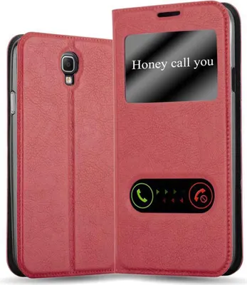 Obrázek produktu pro Cadorabo ochranné pouzdro pro Samsung Galaxy NOTE 3 NEO v červeném pouzdře na mobilní telefon pouzdro typu kniha kryt pouzdro
