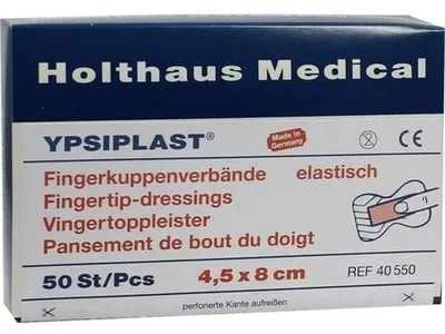 Productafbeelding van Holthaus Ypsiplast® vingertipsverband, elastisch, 4,5 x 8 cm - 50 stuks | Verpakking (25 stuks)