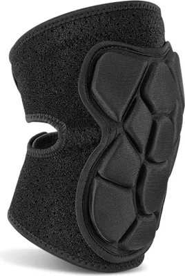 Produktbild von Knieschoner für Sport mit Schildkrötenpanzer-Design – Stoßdämpfend, verstellbar & rutschfest