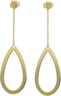 Produktbild von Ohrhänger Silber 925 Gold plattiert JL51-06-0061 JuwelmaLux