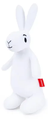 Produktbild von Plüschtier Kaninchen Bob 24cm weiß – Plüschkaninchen für Kinder, Kuscheltier Kaninchen