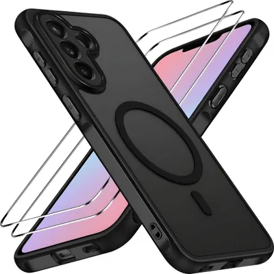 Produktbild von Hülle + 2X Schutzglas für Samsung Galaxy A37 5G MagSafe Panzerglas Case Full 9H